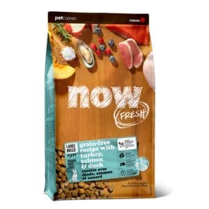 乾糧 NOW FRESH!™ 無穀物 大型犬 幼齡 狗糧配方 (火雞﹐三文魚﹐鴨肉) 寵物用品店推薦