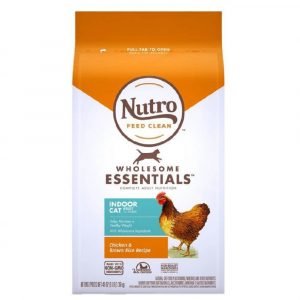 乾糧 Nutro 全護營養系列 室內成貓配方 (農場鮮雞 + 糙米) 3lb 寵物用品店推薦