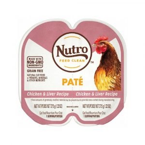 濕糧 Nutro 貓濕糧 法式肉醬雞肉及鮮肝 2.64oz 寵物用品店推薦