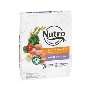 乾糧 Nutro 高齡犬糧 雞肉及全糙米配方 13lb 寵物用品店推薦