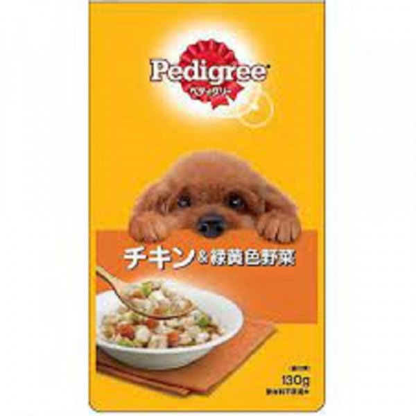 Pedigree 寶路 妙鮮包濕糧 野菜雞肉 130g
