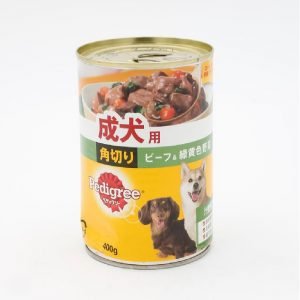 狗用糧食 Pedigree 寶路 罐頭 汁煮野菜牛肉 400g 寵物用品店推薦