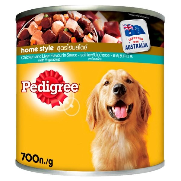 Pedigree 寶路 罐頭 雞肉蔬菜加肝 700g