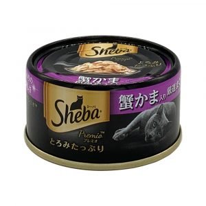 罐頭食品 Sheba 日式黑罐 嚴選吞拿蟹棒 75g 寵物用品店推薦