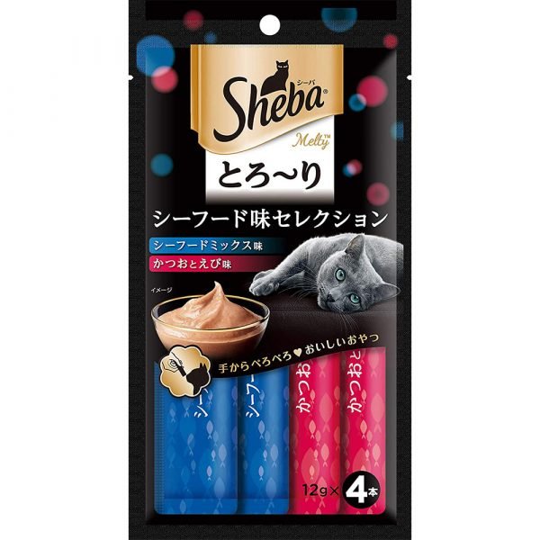 Sheba 鮮魚唧唧棒 海鮮總匯口味拼鏗魚及蝦口味 48g