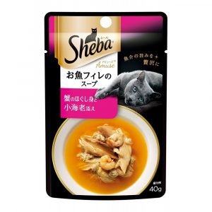 即食湯包 Sheba 極尚湯羹 吞拿、蟹肉及三文魚 40g 寵物用品店推薦