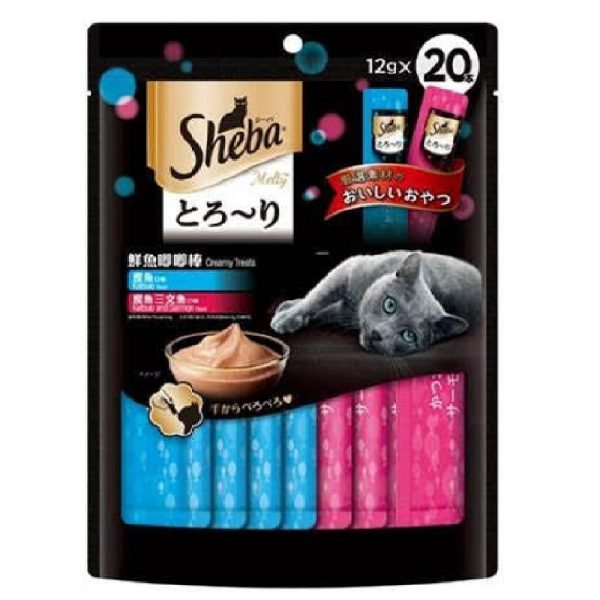 Sheba 鮮魚唧唧棒 鰹魚口味拼鰹魚三文魚口味 240g