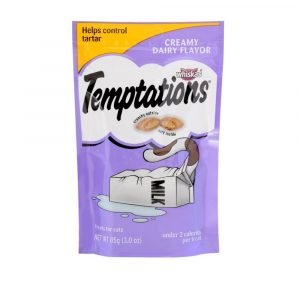 小食 Temptations 防牙石貓小食 牛奶 85g 寵物用品店推薦