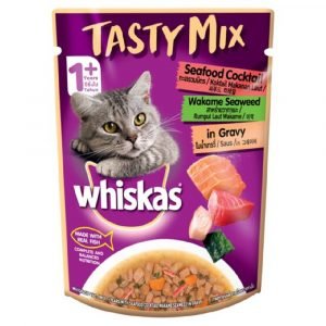 即食湯包 Whiskas 偉嘉 什錦珍味海鮮總匯及海藻湯汁口味 70g 寵物用品店推薦