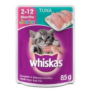 即食湯包 Whiskas 偉嘉 妙鮮包 幼貓鮪魚 80g 寵物用品店推薦