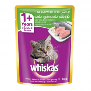 即食湯包 Whiskas 偉嘉 妙鮮包 鮪魚及鯛魚口味 80g 寵物用品店推薦
