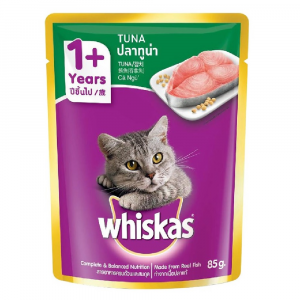 即食湯包 Whiskas 偉嘉 妙鮮包 鮪魚口味 80g 寵物用品店推薦