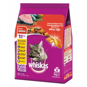 乾糧 Whiskas 偉嘉 成貓乾糧 海鯛鮮蝦口味 1.2kg 寵物用品店推薦