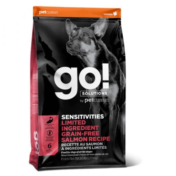 GO! SOLUTIONS™ 低敏美毛系列 三文魚狗糧配方