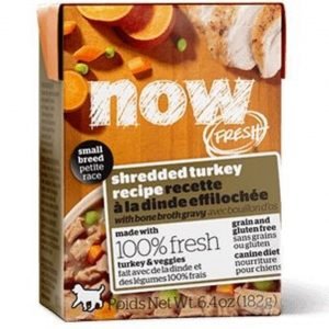 即食湯包 NOW FRESH!™ 無穀物 小型犬 碎火雞粒 濕糧配方 182克 寵物用品店推薦