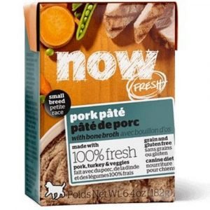 即食湯包 NOW FRESH!™ 無穀物 小型犬 豬肉肉醬 濕糧配方 182克 寵物用品店推薦