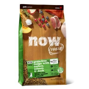 乾糧 NOW FRESH!™ 無穀物 幼齡 貓糧配方 (火雞﹐三文魚﹐鴨肉) 寵物用品店推薦