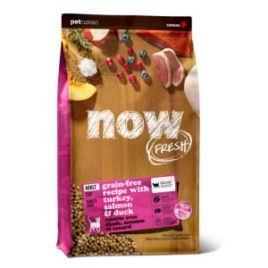 乾糧 NOW FRESH!™ 無穀物 成年 貓糧配方 (火雞﹐三文魚﹐鴨肉) 寵物用品店推薦