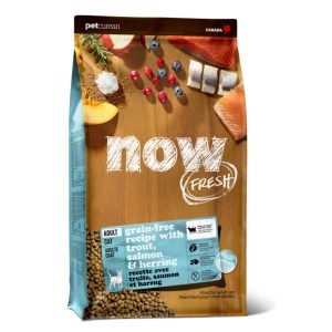 乾糧 NOW FRESH!™ 無穀物 成年 魚肉 貓糧配方 (鱒魚﹐三文魚﹐希靈魚) 寵物用品店推薦