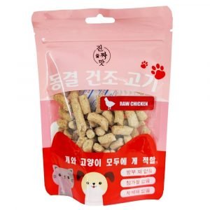 小食 真味韓國凍乾小食 (雞肉生骨肉粒) 50g 寵物用品店推薦
