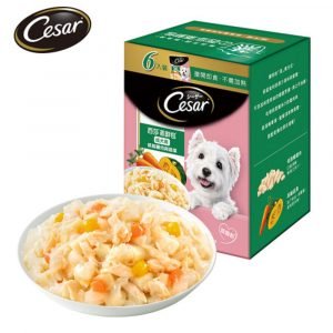 即食湯包 CESAR 西莎 蒸鮮包 低脂雞肉與蔬菜 70g 寵物用品店推薦