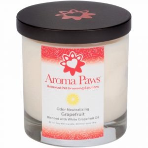 家居清潔 Aroma Paws 天然大豆除臭去味蠟燭 (白葡萄柚) 12oz 寵物用品店推薦