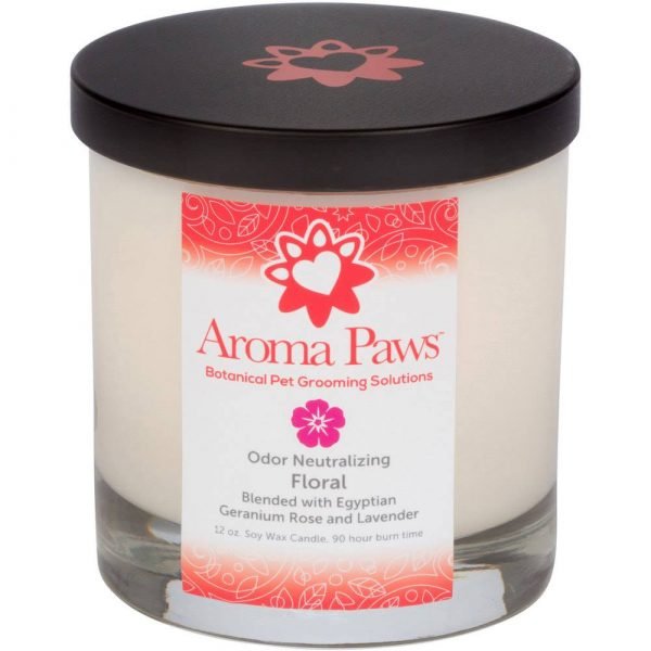 Aroma Paws 天然大豆除臭去味蠟燭 (花香) 12oz