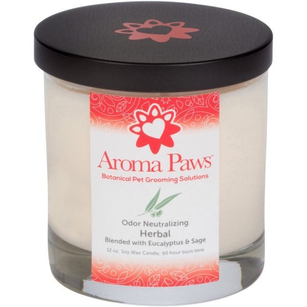 Aroma Paws 天然大豆除臭去味蠟燭 (香草) 12oz