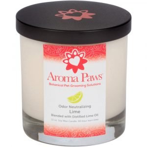 家居清潔 Aroma Paws 天然大豆除臭去味蠟燭 (青檸) 12oz 寵物用品店推薦