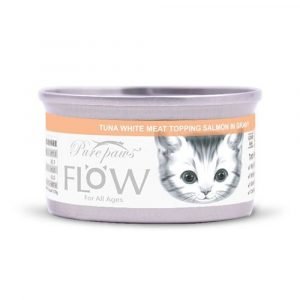 罐頭食品 Pure Paws 白肉美味貓罐頭-高湯海鮮 (吞拿魚 + 三文魚) 80g 寵物用品店推薦