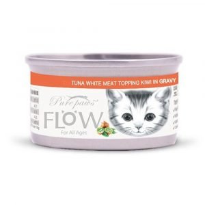 罐頭食品 Pure Paws 白肉美味貓罐頭-高湯生果 (吞拿魚 + 奇異果) 80g 寵物用品店推薦