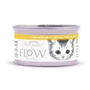 罐頭食品 Pure Paws 白肉美味貓罐頭-高湯海鮮 (吞拿魚 + 芝士) 80g 寵物用品店推薦