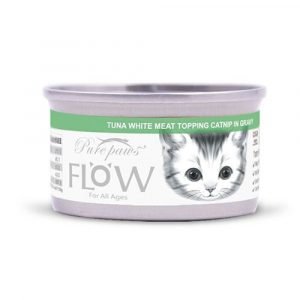 罐頭食品 Pure Paws 白肉美味貓罐頭-高湯海鮮 (吞拿魚 + 貓薄荷) 80g 寵物用品店推薦