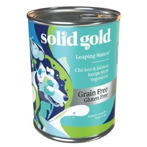 狗用糧食 素力高 Solid Gold 無穀物 (三文魚) 狗罐頭 13.2oz 寵物用品店推薦