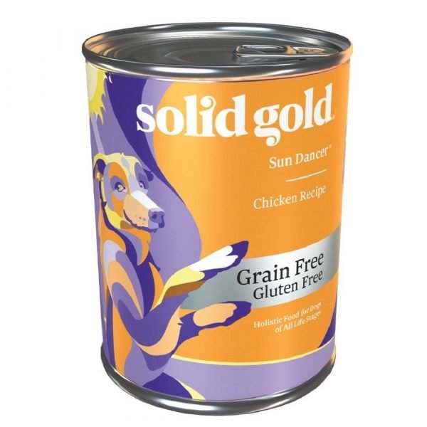 素力高 Solid Gold 無穀物 (雞肉) 低卡狗罐頭 13.2oz
