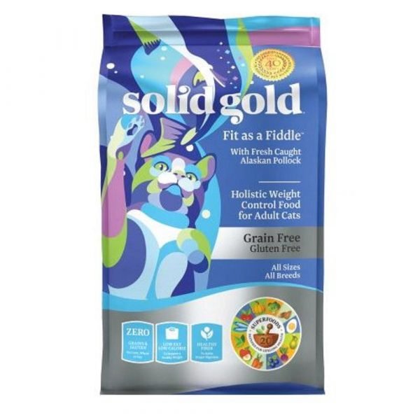 素力高 Solid Gold 無穀物 (鱈魚低卡) 乾貓糧