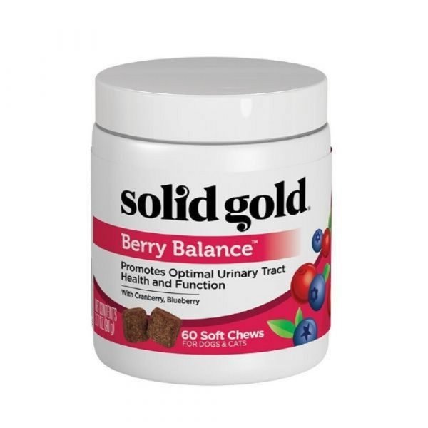 素力高 Solid Gold 紅莓藍莓精華丸 (貓犬適用) 60pcs