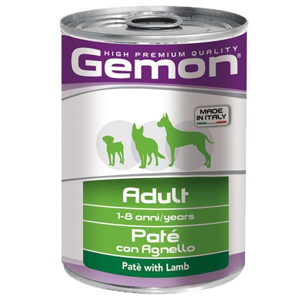 Gemon 意式野味羊肉狗罐頭 400g
