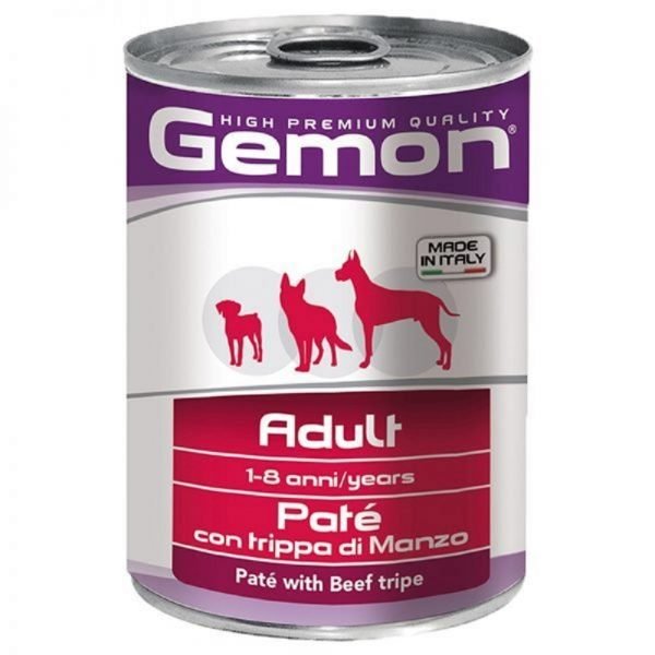 Gemon 意式鮮嫩牛肉狗罐頭 400g