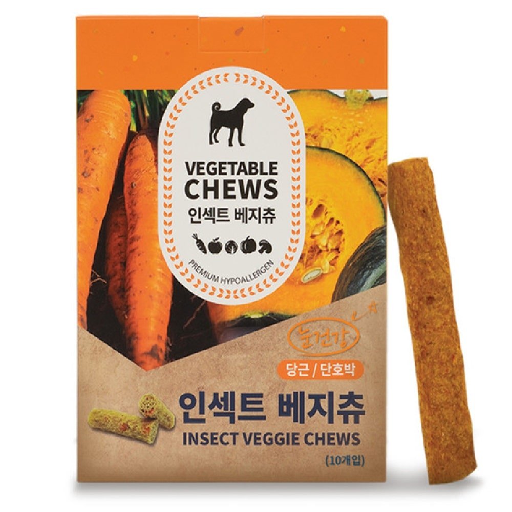 口腔護理 Bugs-Pet 全天然紅蘿蔔、南瓜蟲蟲潔齒棒 (10g*10包) 寵物用品店推薦